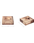 Miro - Glass Catchall - Soft Amber