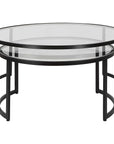 Rhea - Nesting Coffee Tables (Set of 2) - Black