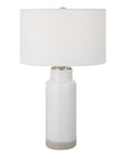Albany - Farmhouse Table Lamp - White