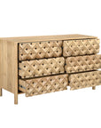 Fulton - 6 Drawer Dresser - Natural