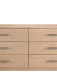 Modern - Six Drawer Dresser - Light Brown