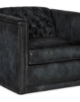 Jaden - Swivel Tufted Chair 8-Way Tie