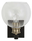 Kent - Edison 1 Light Sconce - Black