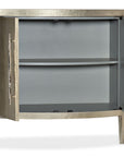 Melange - Amberly Credenza - Pearl Silver