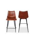 Alibi - Counter Stool (Set of 2) - Brown
