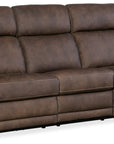 Duncan - Power Sofa With Power Headrest & Lumbar - Dark Brown