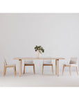 Malibu - Dining Table - White Oak
