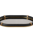 Cyprus - Oval Tray - Black