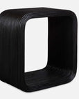 Compton - Rattan Side Table - Black