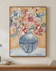 Gardener - Framed Painting - Natural