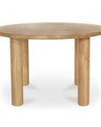 Milo - Round Dining Table - Natural Solid Oak