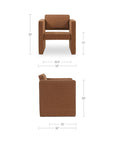 Harris - Accent Chair - Burgundy