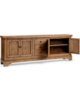 Amita - 3 Drawer 4 Door Cabinet - Brown