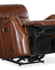 MS - Harlan Zero Gravity Power Recliner With Power Headrest - Dark Brown