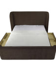 Sophia - King Bed - Brown