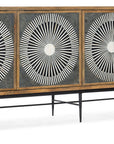 Commerce And Market - Giovanni Entertainment Console - Light Brown / Dark Gray