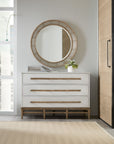 Urban Elevation - 3-Drawer Bachelors Chest - White / Light Brown