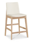 Deco - Counter Stool - White / Light Brown