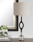 Maryam - Cordless Led Buffet Lamp - Black / Bronze
