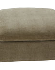 Clay - Ottoman Performance Fabric - Light Brown