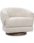 Chassia - Swivel Accent Chair - Dusty Beige