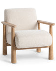 Caprice - Accent Chair - Light Beige / Natural