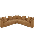 Davie - Classic L Modular Sectional - Golden Yellow