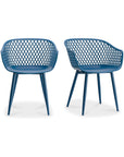 Piazza - Outdoor Chair (Set of 2) - Blue
