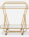 Swain - Brass Serving Cart