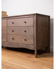 Mabel - 6 Drawer Dresser - Dark Brown