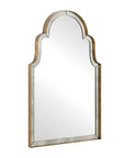 Brayden - Antique Arch Mirror - Plated Antique Brass