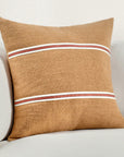 Pryce - TL Pillow - Chestnut Brown / Terracotta