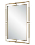 It's All Connected - Rectangle Brass Mirror