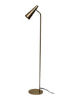 Trumpet - Floor Lamp - Antique Brass