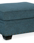 Hudson - Ottoman - Blue