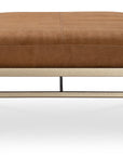 Melange - Tobin Cocktail Ottoman - Brown