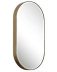 Lago - Oval Gold Mirror