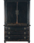 Charleston - Jewelry Armoire - Black