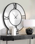 Reema - Wall Clock - Black