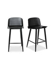 Looey - Counter Stool Stool (Set of 2) - Black