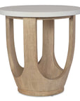 Tatli - Stone Top Side Table