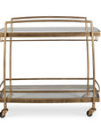 Scarritt - Bar Cart - Antique Brass