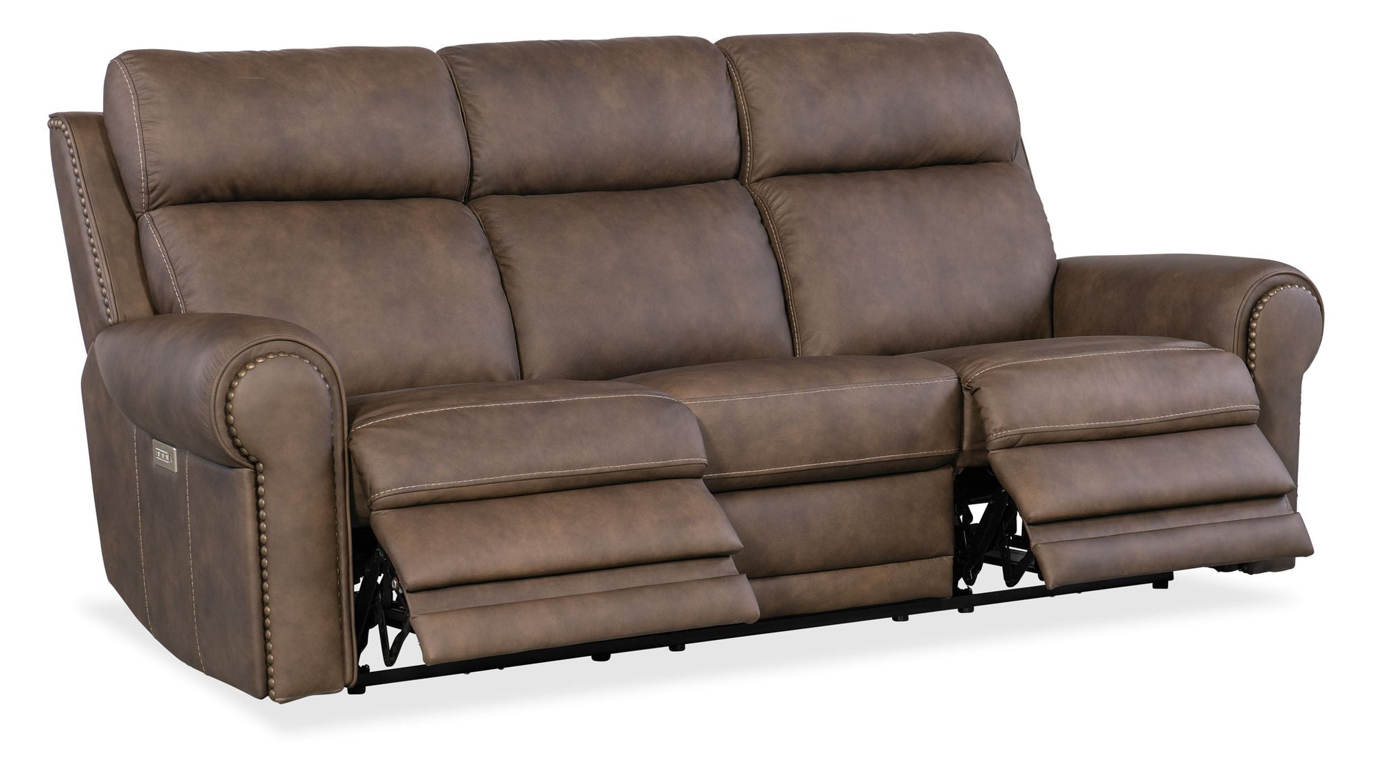MS - Duncan Power Sofa With Power Headrest &amp; Lumbar