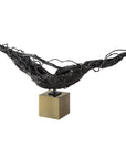 Tranquility - Abstract Sculpture - Black