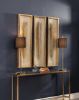 Palma - Leaf Shadow Box (Set of 3) - Gold