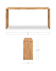Carrie - Counter Table - Natural
