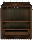 Commerce And Market - Dukes Bar Cabinet - Dark Brown