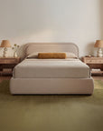Colin - Queen Storage Bed - Light Brown