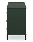 Reagan - 6 Drawer Dresser - Deep Green