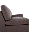 Thurlow - Right Arm Facing Chair Leather - Espresso Brown